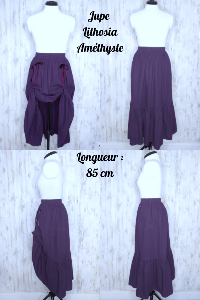 Jupe LMV Taille 40 - Style évasé, Multicolore, Occasion Très Bon état