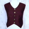 Gilet Inachi Polka - Rouge - Taille 40